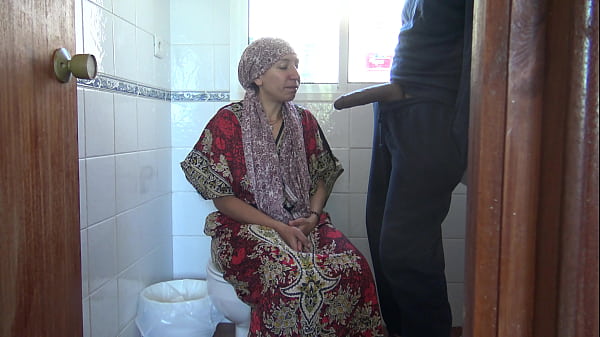 Muslim Wife with American Soldier in Public Bathroom