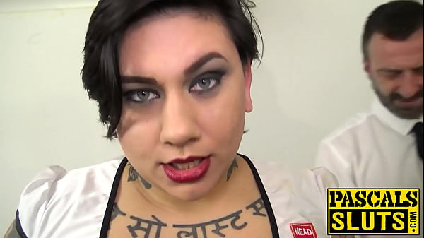 BBW with tattoos across her whole body fucked intense