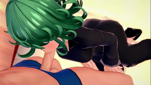 La linda Tatsumaki se desnuda en la enfermería solo queria hacer una paja