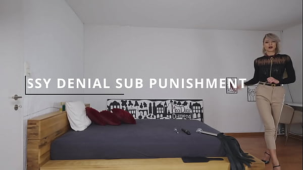 Pussy denial Anal punishment submissive training
