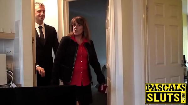 Delectable MILF fucks maledom after giving him blowjob