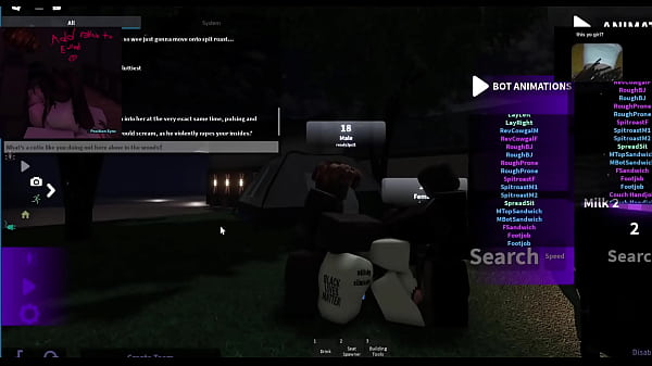 Innocent snowbunny finds herself between two men | ROBLOX