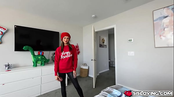 Stepbrother knows his stepsister Nikki Nicole has been checking on him out all the time