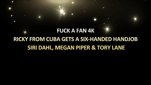 Lucky Horny Fan Reams Tory Lane, Megan & Siri In Insane Gangbang!