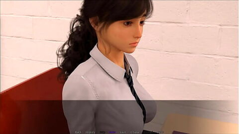 Nudist School: Passing Time Together