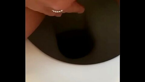 Slip Undressing and Peeing Session