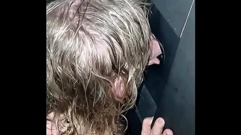 Glory Hole Fun with Cross and Hole Play