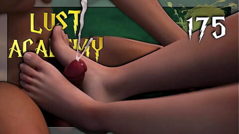 LUST ACADEMY #175 • She makes him cum with her sexy feet