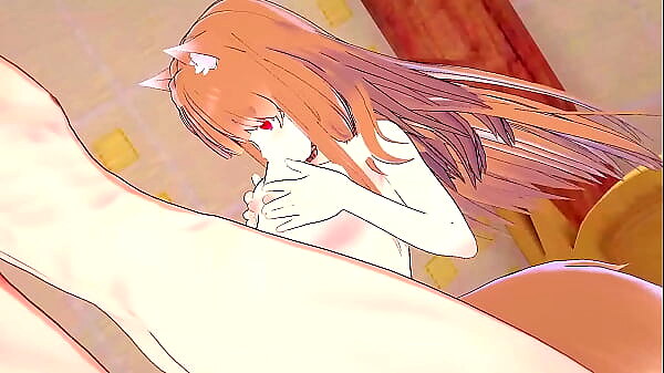 Horny Fox Girl gets her pussy shot with so much cum – Anime hentai