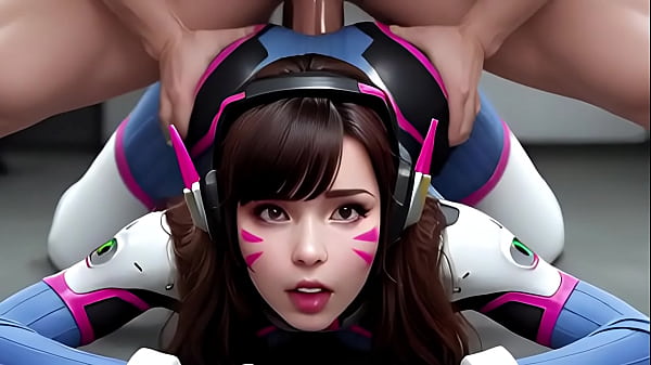 D.Va – Creampie Gangbang / Blowbang / Bukkake and More