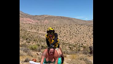 Carissma Deluca & Gibby The Clown in The Flintstones